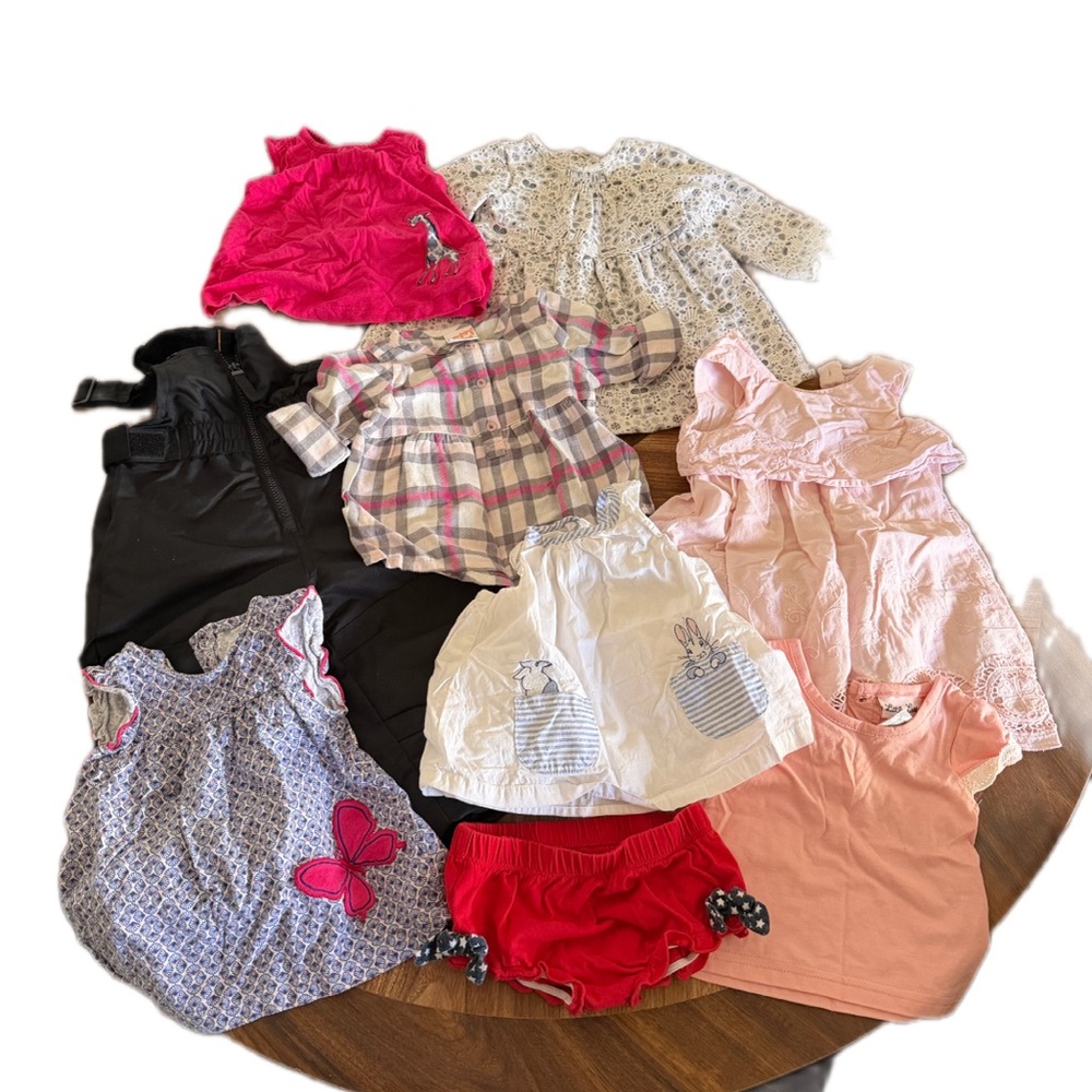 Little girls clothing set 9-18 months
